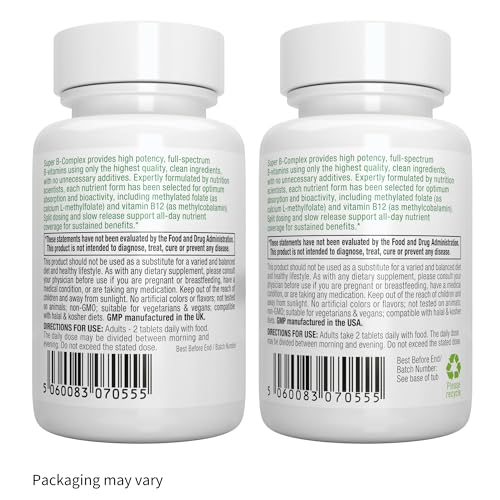 Methylated B-Complex Vitamins for Energy Support