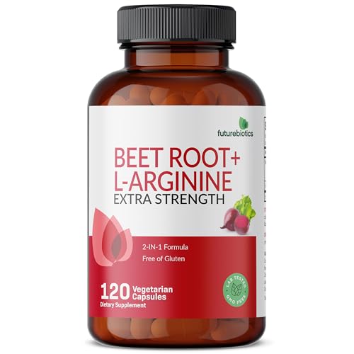 Beet Root & L-Arginine 2000 MG, 120 Capsules