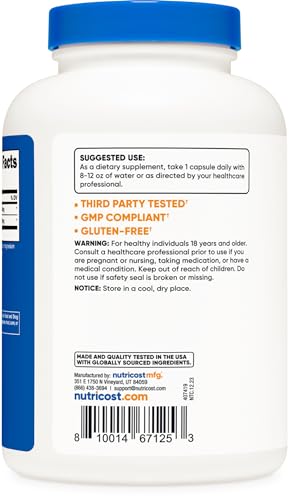 L-Arginine & L-Citrulline Complex 750mg, 240 Capsules