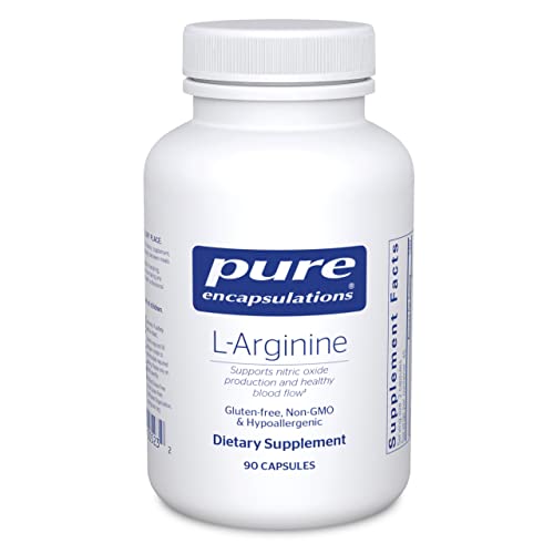 L-Arginine 1400 mg for Heart Health - 90 Capsules