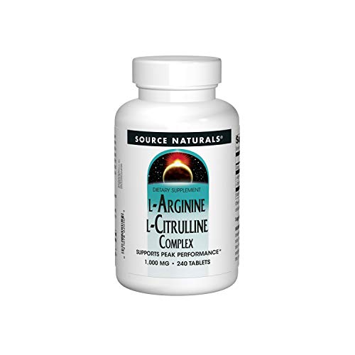 Source Naturals L-Arginine L-Citrulline Complex 1000 mg