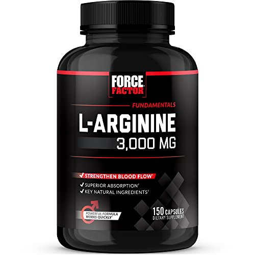 L-Arginine Nitric Oxide Supplement for Muscle Support