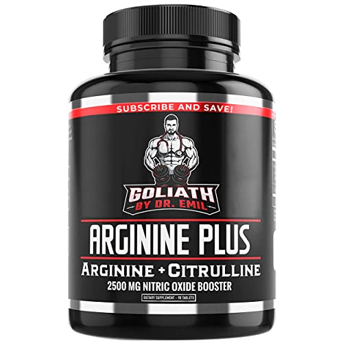 Dr. Emil's Arginine Plus Nitric Oxide Booster Tablets