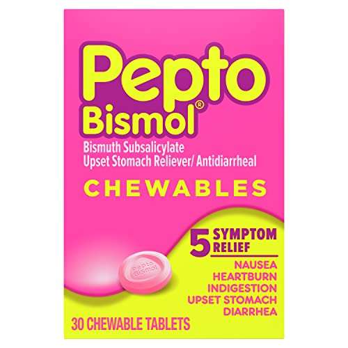Pepto Bismol Chewable Tablets, 30 Count