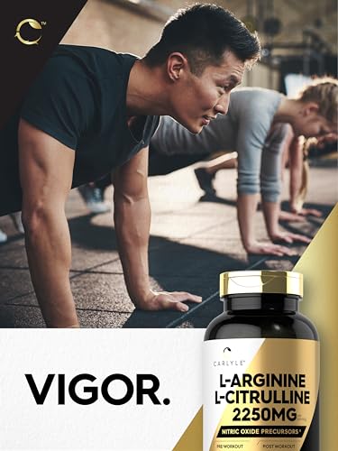Carlyle L-Arginine L-Citrulline Complex 2250mg Capsules