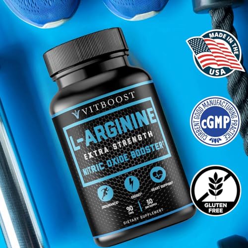VITBOOST Extra Strength L-Arginine 1500mg Capsules