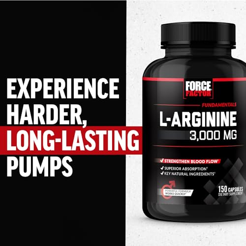 L-Arginine Nitric Oxide Supplement for Muscle Support