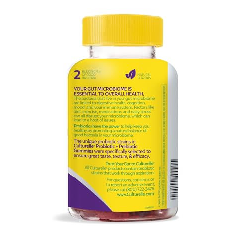 Culturelle Probiotic Gummies for Digestive Health, Berry