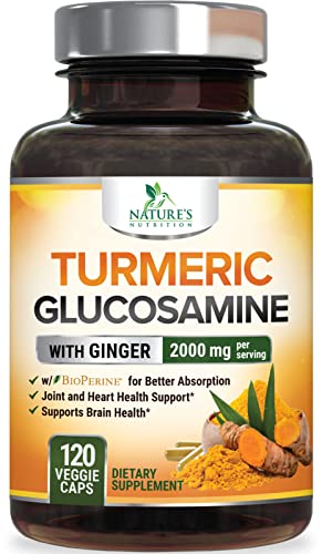 Turmeric Curcumin Supplement with Ginger & Glucosamine