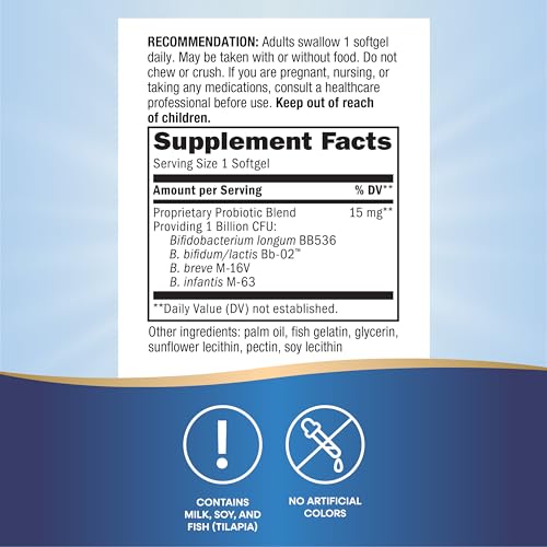 Nature's Way 50+ Probiotic Pearls for Adults