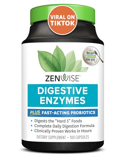 Zenwise Digestive Enzymes with Probiotics & Prebiotics