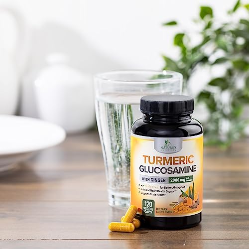 Turmeric Curcumin Supplement with Ginger & Glucosamine
