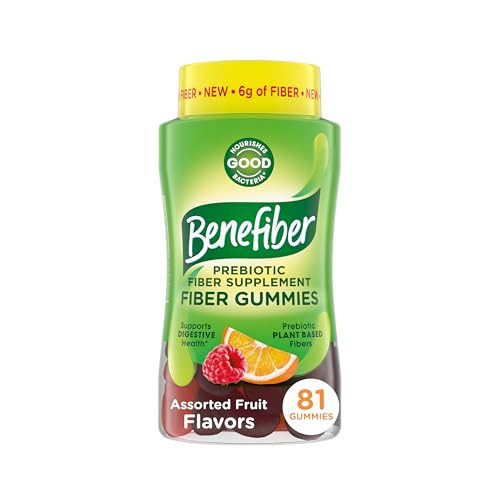 Benefiber Prebiotic Fiber Gummies for Digestive Health
