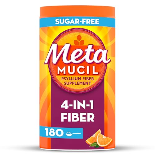 Metamucil 4-in-1 Fiber Powder for Digestive Health