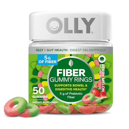 OLLY Fiber Gummy Rings - 5g Digestive Support