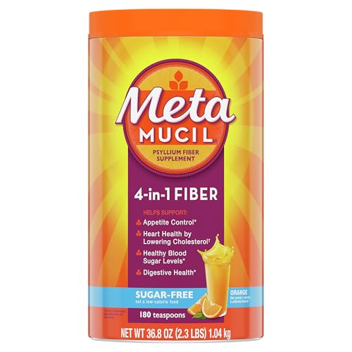 Metamucil 4-in-1 Fiber Powder for Digestive Health