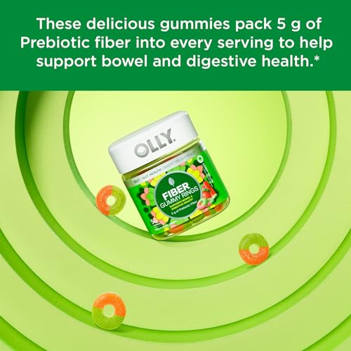 OLLY Fiber Gummy Rings - 5g Digestive Support