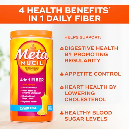 Metamucil 4-in-1 Fiber Powder for Digestive Health