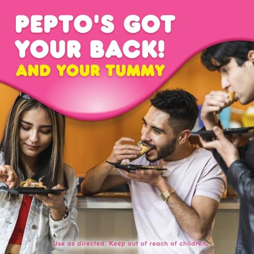 Pepto Bismol Chews for Digestive Relief, Berry Mint