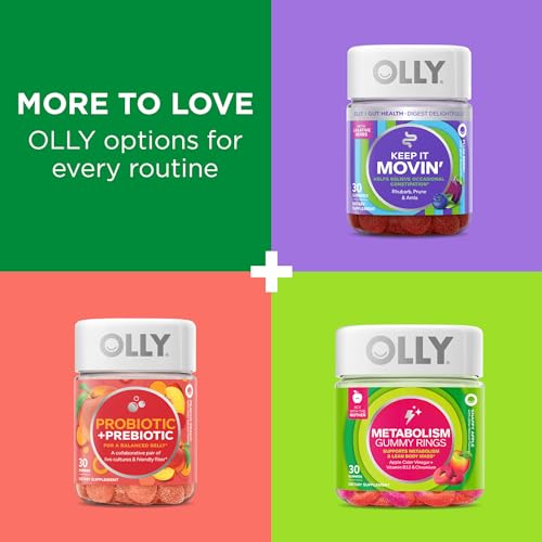 OLLY Fiber Gummy Rings - 5g Digestive Support
