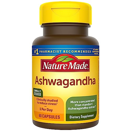 Nature Made Ashwagandha 125mg Stress Support Capsules