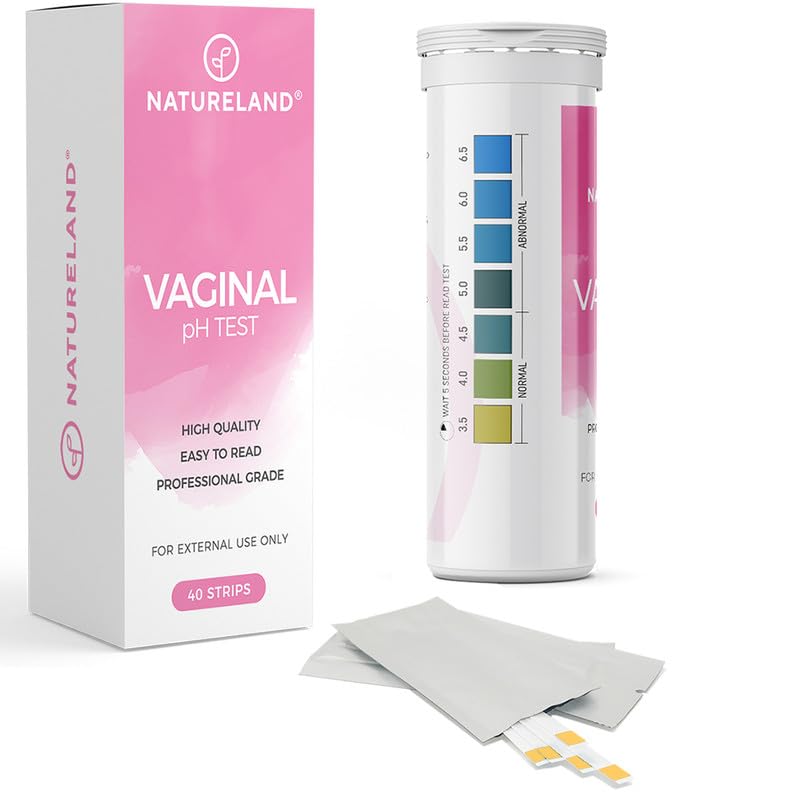 Natureland Vaginal Health pH Test Strips - 40 Pack