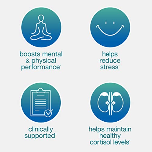 Youtheory Ashwagandha 1000 mg Stress Support Capsules