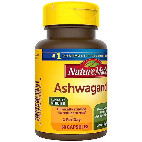 Nature Made Ashwagandha 125mg Stress Support Capsules