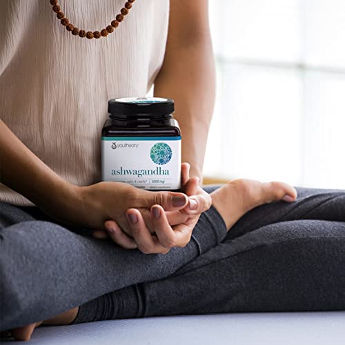 Youtheory Ashwagandha 1000 mg Stress Support Capsules