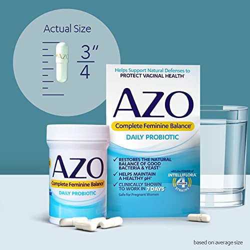 AZO Complete Women's Probiotics for Vaginal Health
