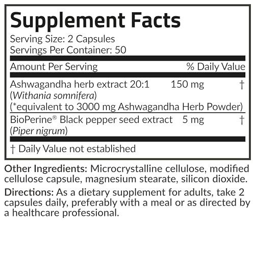 Futurebiotics Extra Strength Ashwagandha for Stress Support
