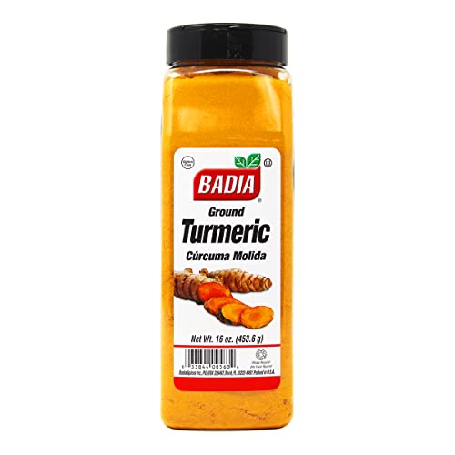 Badia Turmeric Powder, 16 oz Jar