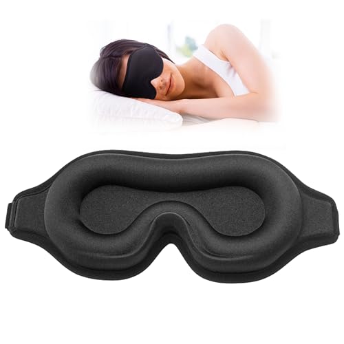 3D Contoured Sleep Mask for Side Sleepers