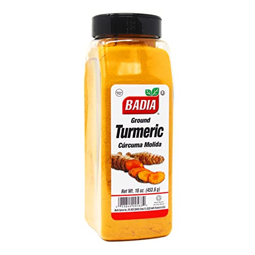 Badia Turmeric Powder, 16 oz Jar