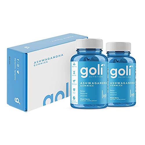 Goli Ashwagandha & Vitamin D Gummies - 120 Count