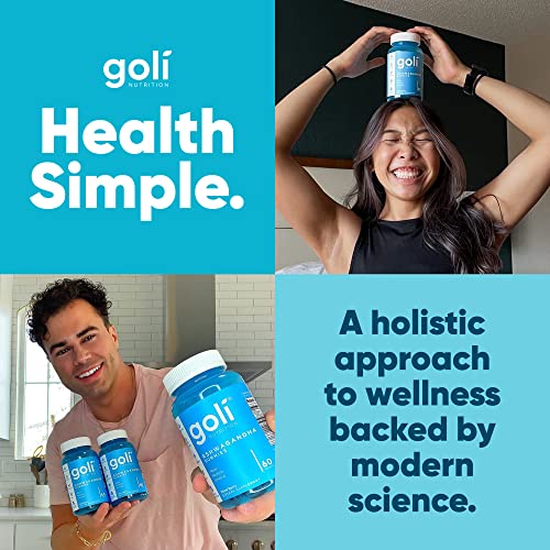 Goli Ashwagandha & Vitamin D Gummies - 120 Count