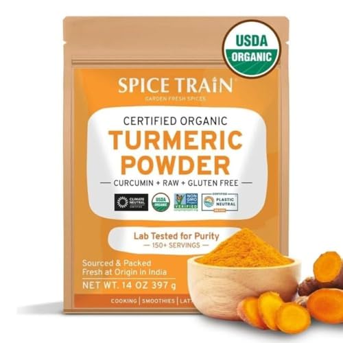 Organic Turmeric Powder with Curcumin - 397g