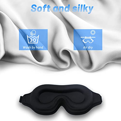 3D Contoured Sleep Mask for Side Sleepers