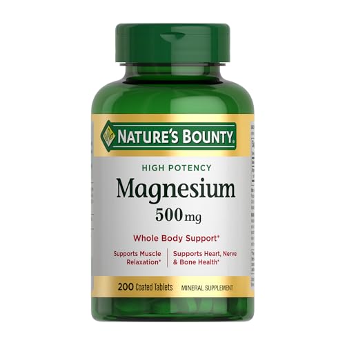 Nature's Bounty Magnesium for Bone and Muscle Health