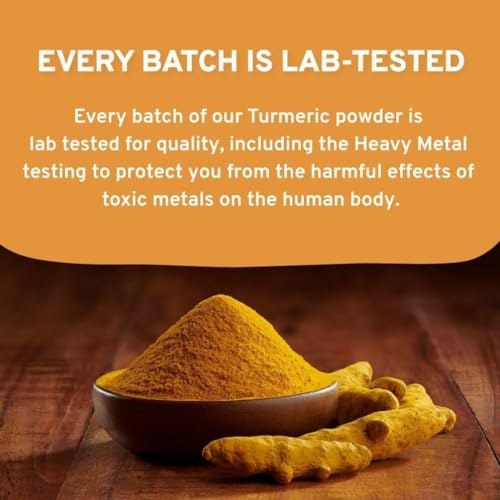 Organic Turmeric Powder with Curcumin - 397g