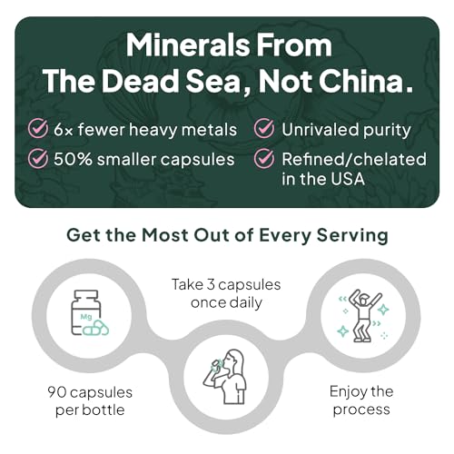 Ocean Pure Magnesium Glycinate with Zinc - 90 Capsules