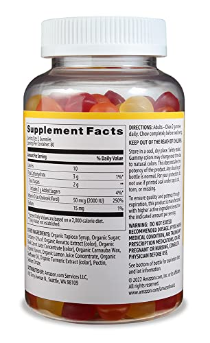 Vitamin D3 Gummies 2000 IU - Mixed Flavors