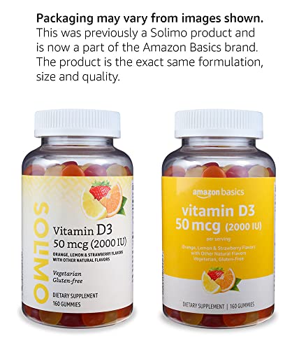 Vitamin D3 Gummies 2000 IU - Mixed Flavors