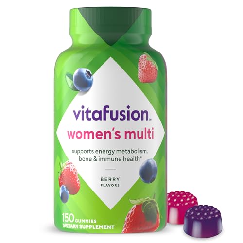 Vitafusion Women's Berry Multivitamin Gummies, 150 Count