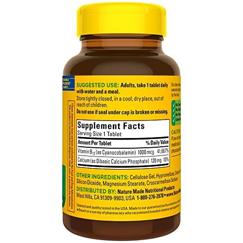 Nature Made Vitamin B12 1000 mcg Energy Support