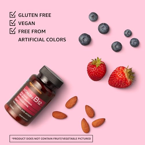 Vitamin B12 Methylcobalamin 5000 mcg Lozenges, Berry Flavor