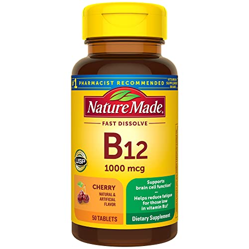 Nature Made B12 1000 mcg Sublingual Tablets