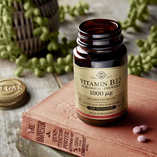 Solgar Sublingual Vitamin B12 Nuggets 1000 mcg