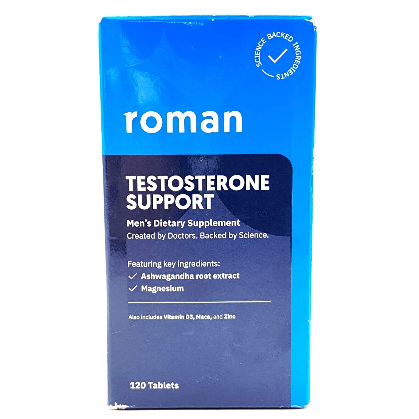 ROMAN Testosterone Support with Ashwagandha & Magnesium