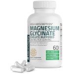 Bronson Magnesium Glycinate 200mg - High Absorption Capsules